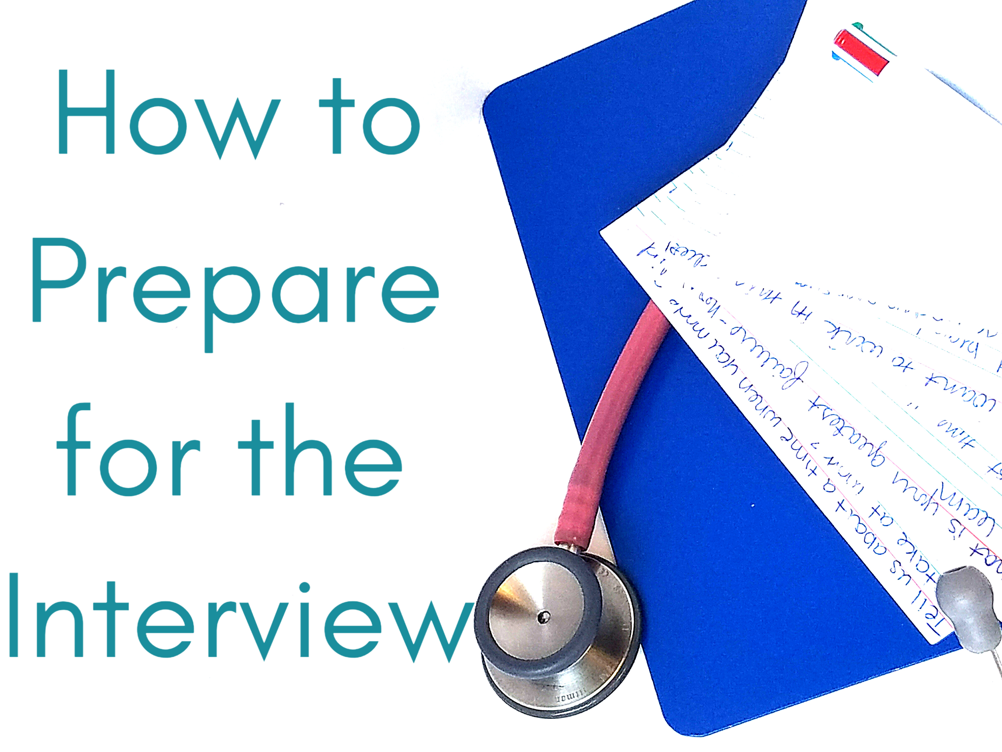 How To Prepare For An Interview | The Novel Nurse